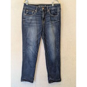 American Eagle Outfitters Womens Slouchy Stretch Jeans Blue Size‎ 6